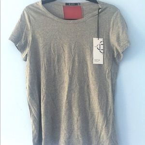 Satva Gemma Racerback tee organic cotton Pact